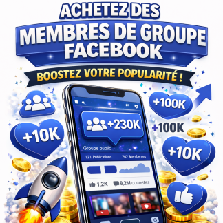 acheter des membres de groupe facebook